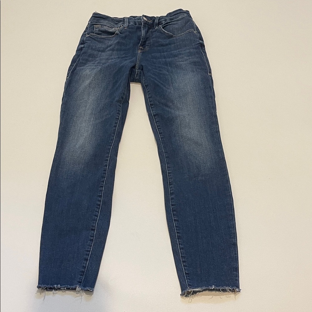 Good American Good Legs Stylish Dark Blue Jeans